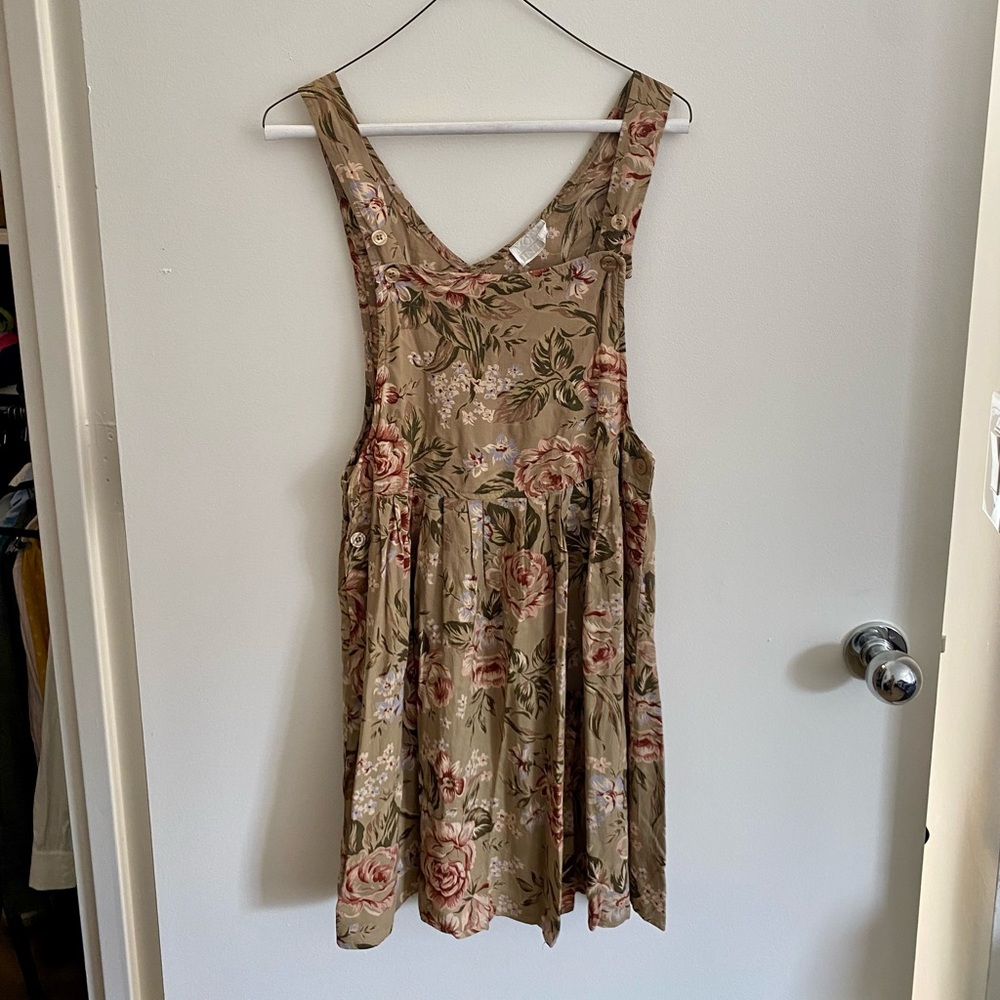 Moda International MODA INTL Floral Jumper Dress